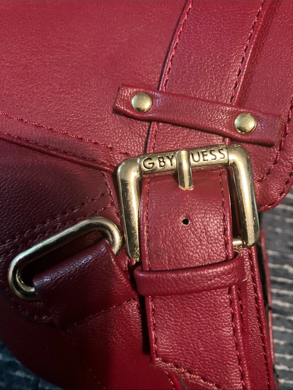 Guess bold red